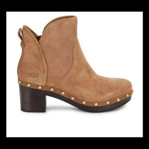 Women’s Ugg Cam II Sheepskin Ankle Clog Boots